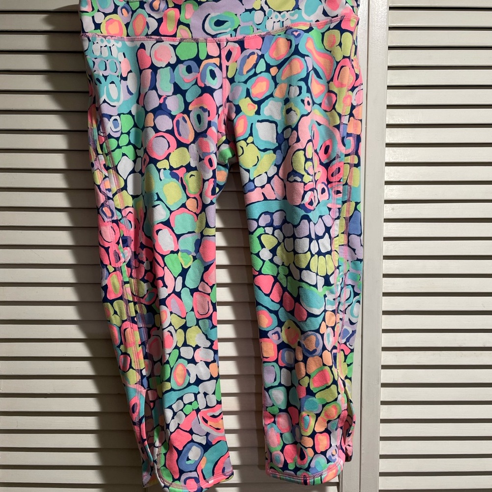 Luxletic crop pants , multi bright colors